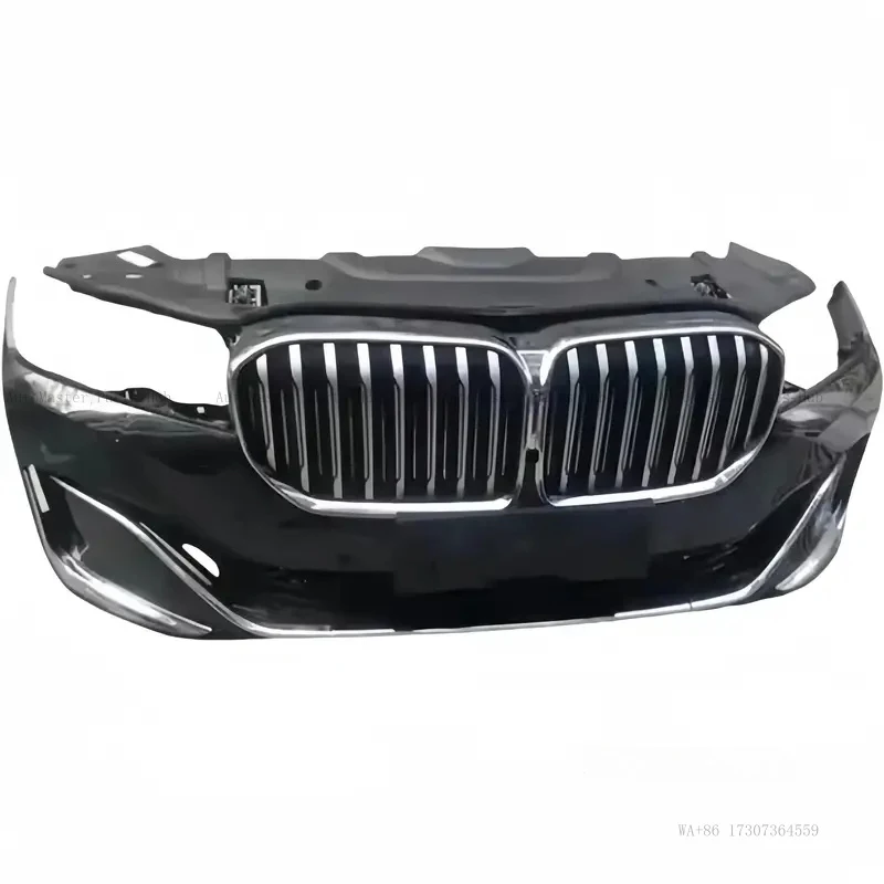

Для BMW 7 серии G12 (730Li, 740Li, 750Li, 760M) — Оригинальная накладка на передний бампер, крышка фары, крыло