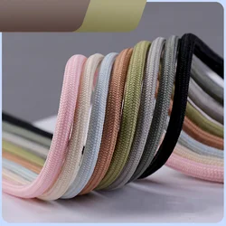 Round Shoe Laces Men's Gray Suitable for Pop Shoes Sneakers Original Shoe Laces