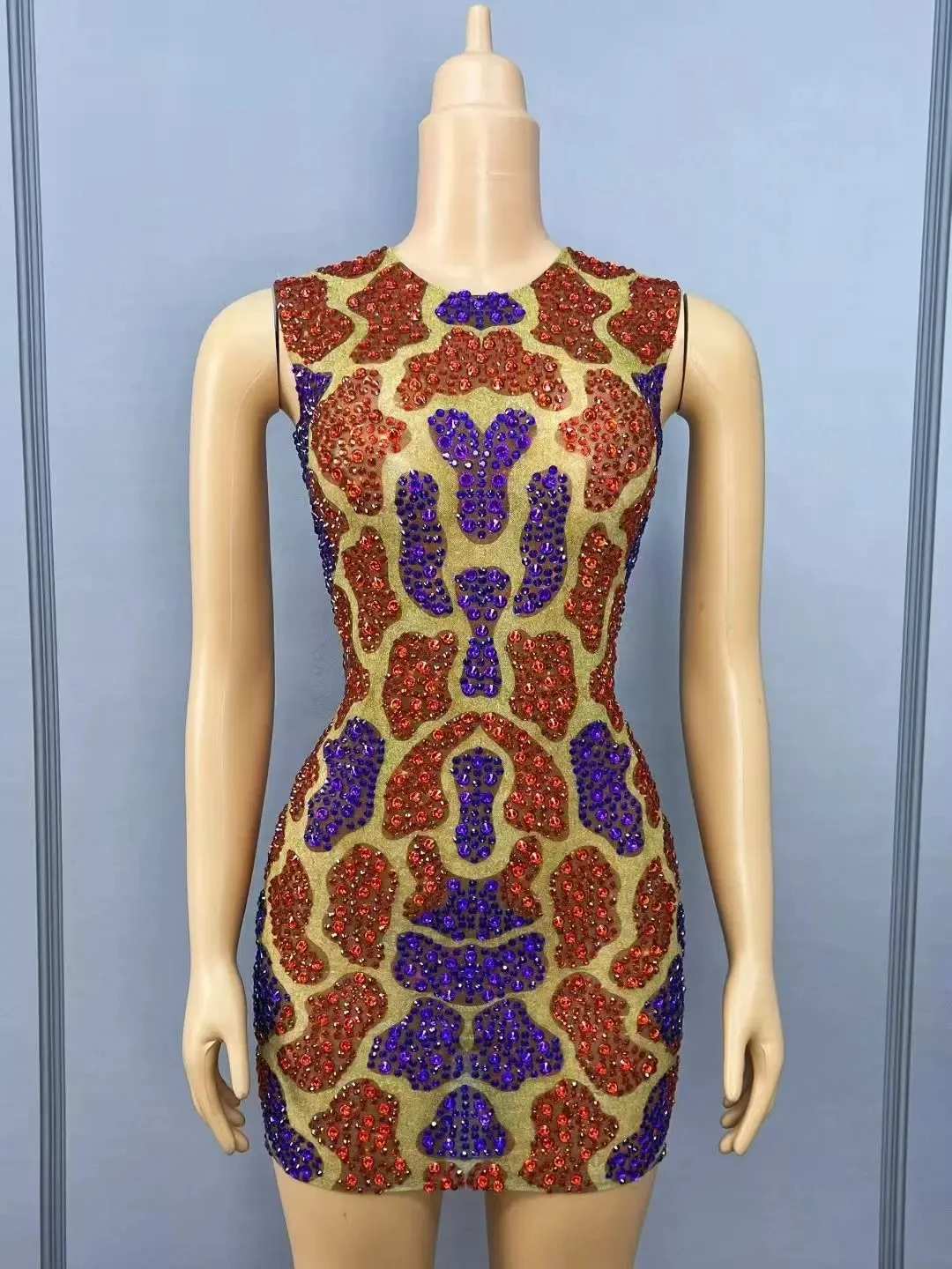 

Барный клуб ночной диджей тратье для взрослых с джазовым покрытием, ромбовидная имитация, платье для фистышек, mujeres след de Fest