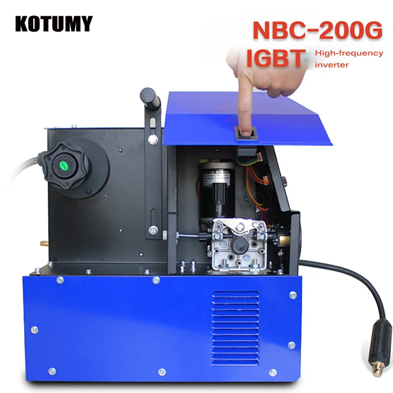 Industrial Portable Welding Machine  Welder Semi-Automatic/Manual Metal Inverter Arc Gas-Less Welder
