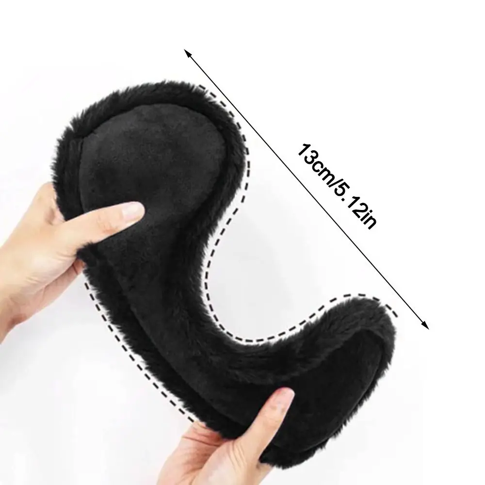 Warm Thicken Warm Thicken Velvet Earmuff Windproof Earpiece Compatible Velvet Earmuffs Thickening Thicken Warmer