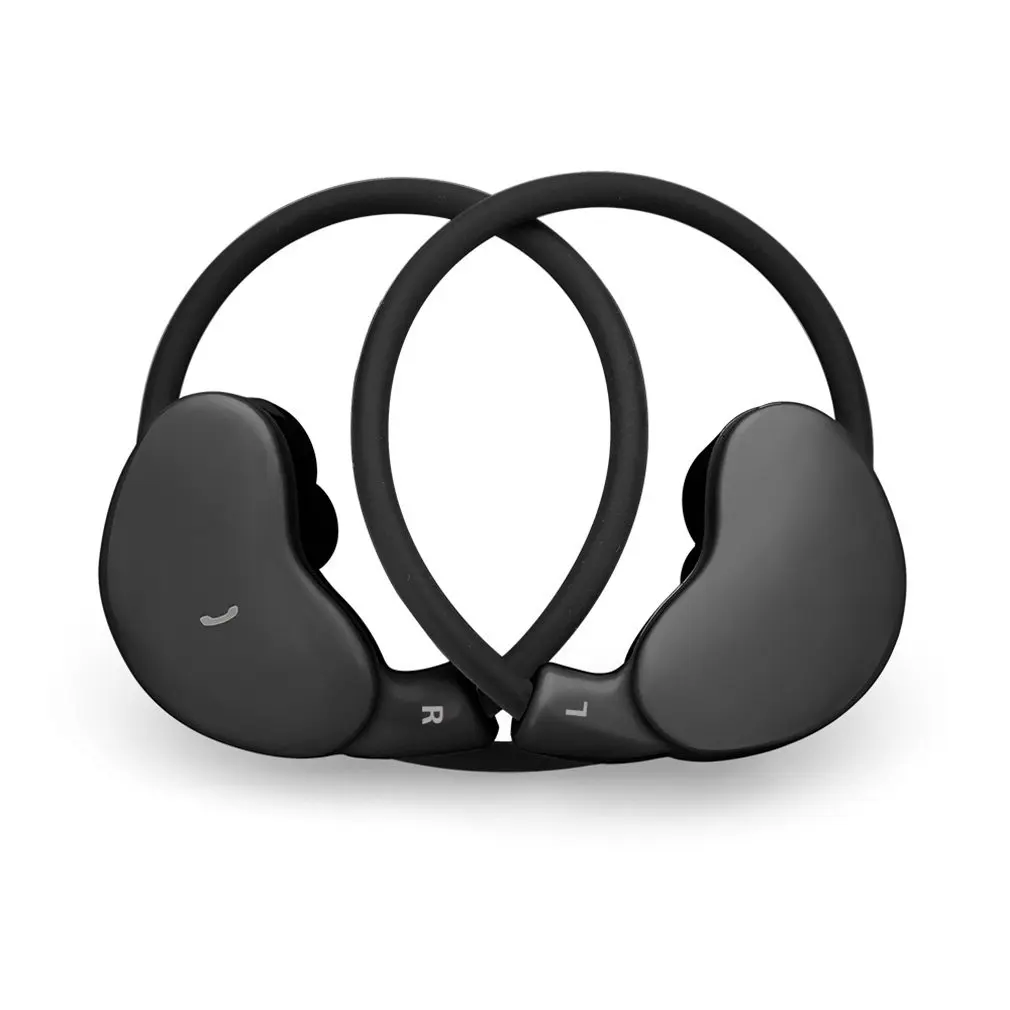 Black & White Newest Outdoor Sport Type Wireless Stereo Headset Headphones For Iphone IN STOCK