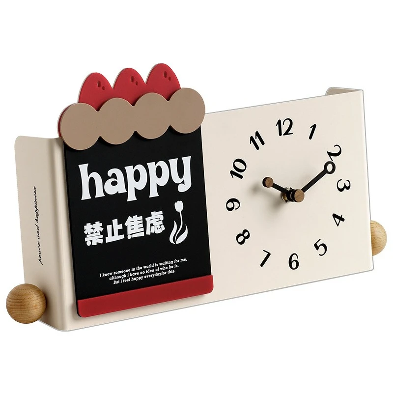 

Advanced decorative ornaments Home desktop jewelry TV cabinet Wine cabinet Creative clock