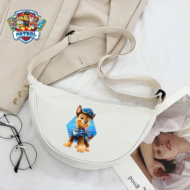 PAW Patrols Waist Bag Chase Skye Crossbody Bag Chest Bags Girls Boys Anime Creative Waist Packs Children Casual Crossbody Bag