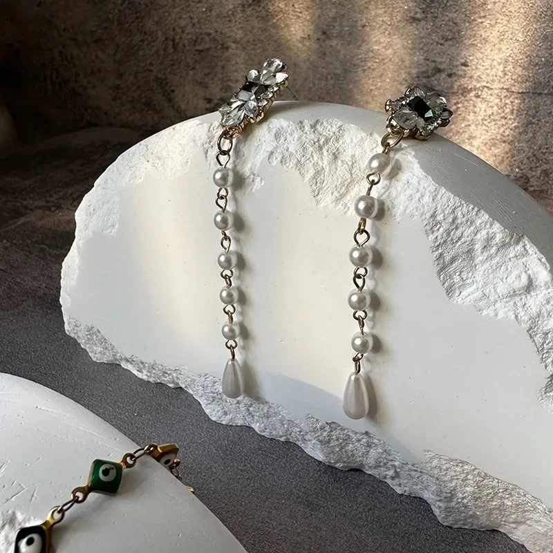 Imitation marble plaster jewelry display stand jewelry display earrings earrings ring necklace shooting props ornament
