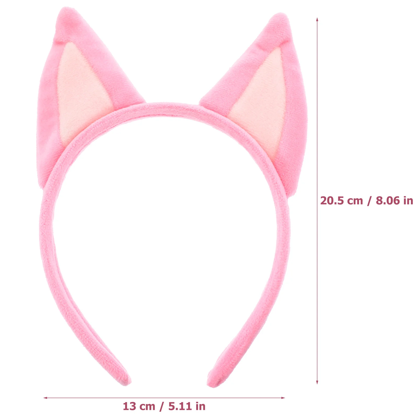 

Shepherd Dog Headband Ears Hairband Blue Yellow Dogs Puppy Fox Bridegroom Costume Accessories Halloween Party Styling Tools