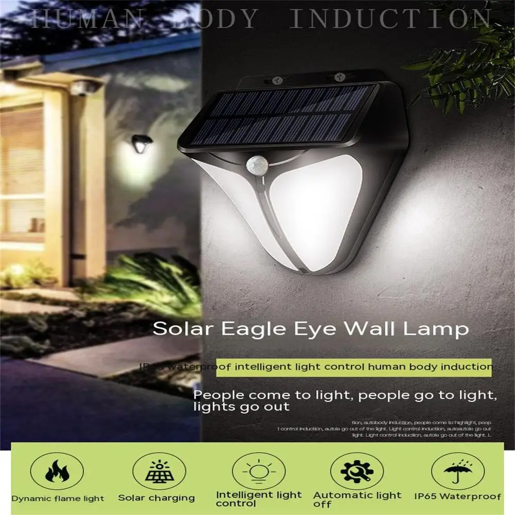 

38LED Solar Wall Lights Outdoor Solar Lamp PIR Motion Sensor Solar Powered Sunlight Street Light for Garden Light