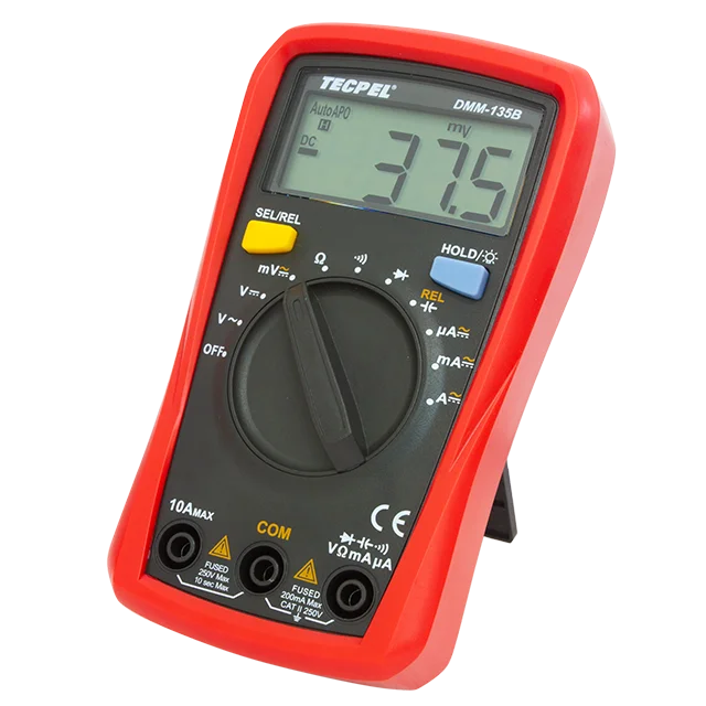 TECPEL DMM-135B Pocket Size  Multimeter Digital 1999 Counts