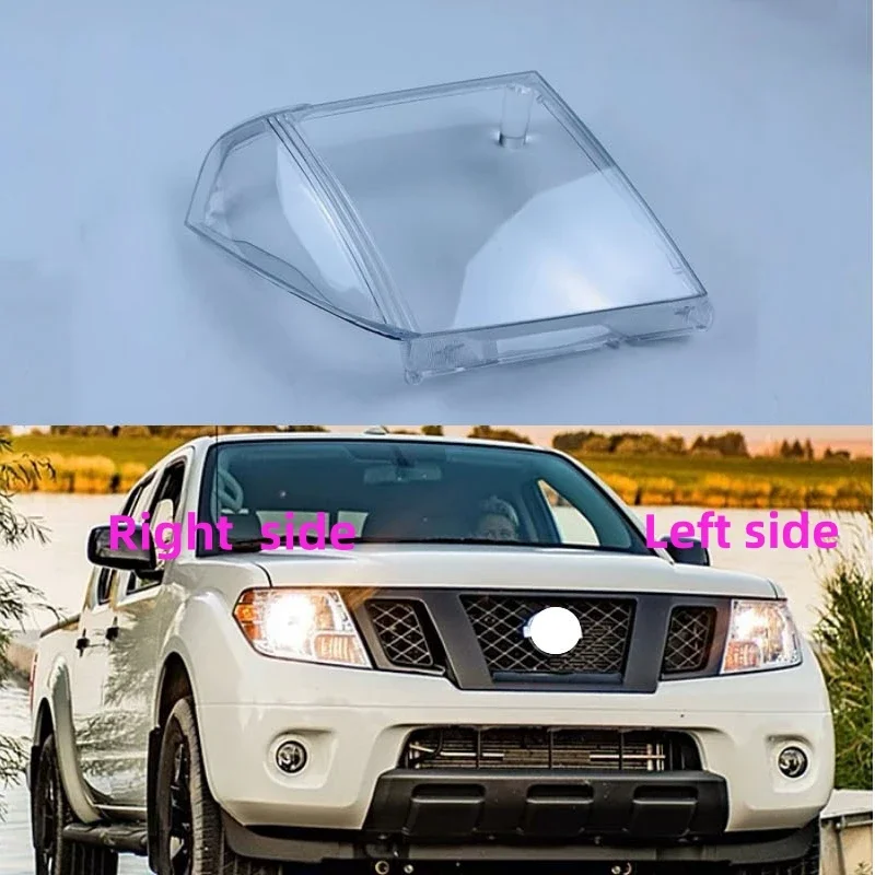 

For Nissan Navara D40 2005 2006 2007 2008 -2015 car headlight shell replacement headlight cover headlamp lens headlight glass