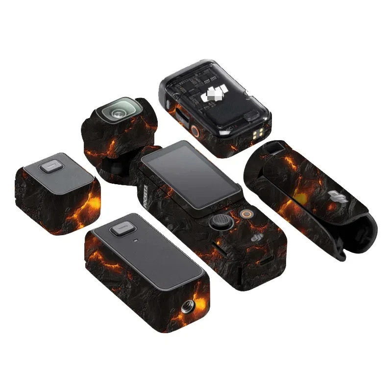 Description Picture 4 of itemFor DJI Osmo Pocket 3 Camera Sticker Protective Skin Decal Vinyl Wrap Film Anti-Scratch Protector Coat pocket3