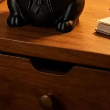 Makeup Brush Holder Cup Office Desk Clutter Organizer 3d Printed Gentleman Bulldog Pen Holder Desktop for Makeup for Home
