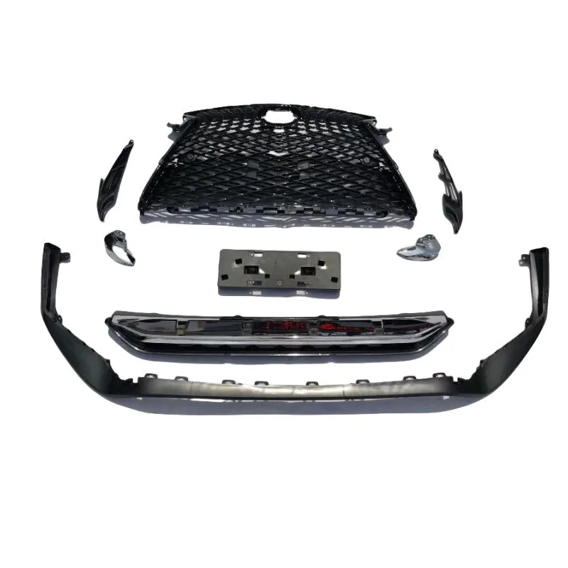 

For Front Lip + China Net Kit Lexus RX Normal Edition Upgrade F-SPORT Front Lip 2016-2019