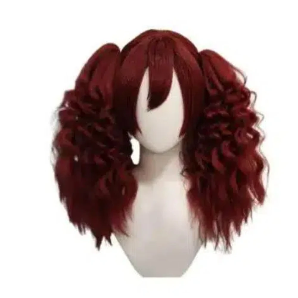 The Cosplay Wig Game Poppy Cos Playtime Red Synthetic Hair Girl Women Girls Halloween Party