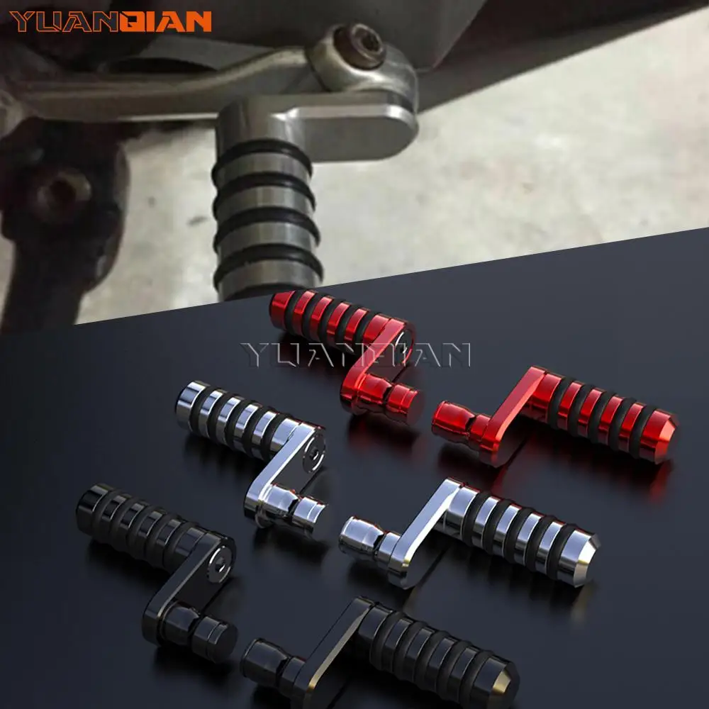 FOR Moto Guzzi V100 Mandello S V85 TT Adventure Travel Griso 1100 Norge 1200 8V Motorcycle Rear Brake Pedal Shift Lever Toe Pegs