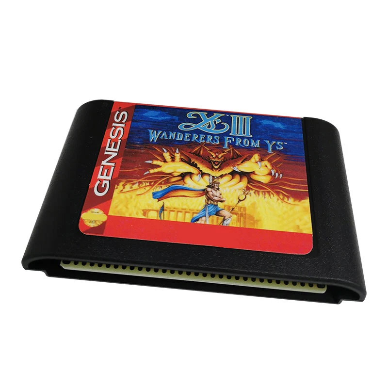 Для Ys III- Wanderers от Ys Classic Game картридж 16 бит MD Card для Mega Drive 2 Genesis Console