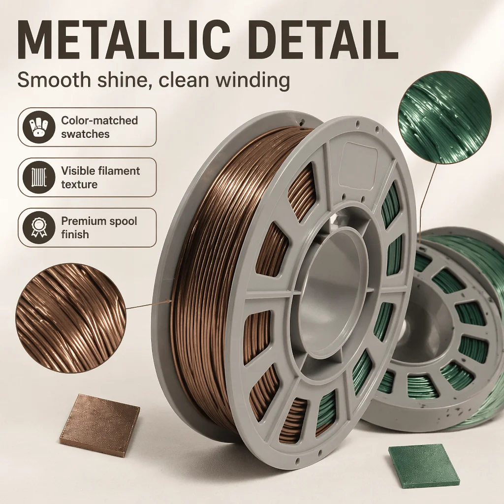 Metaliczny filament PETG do dr – Petg Filament recenzja i cena