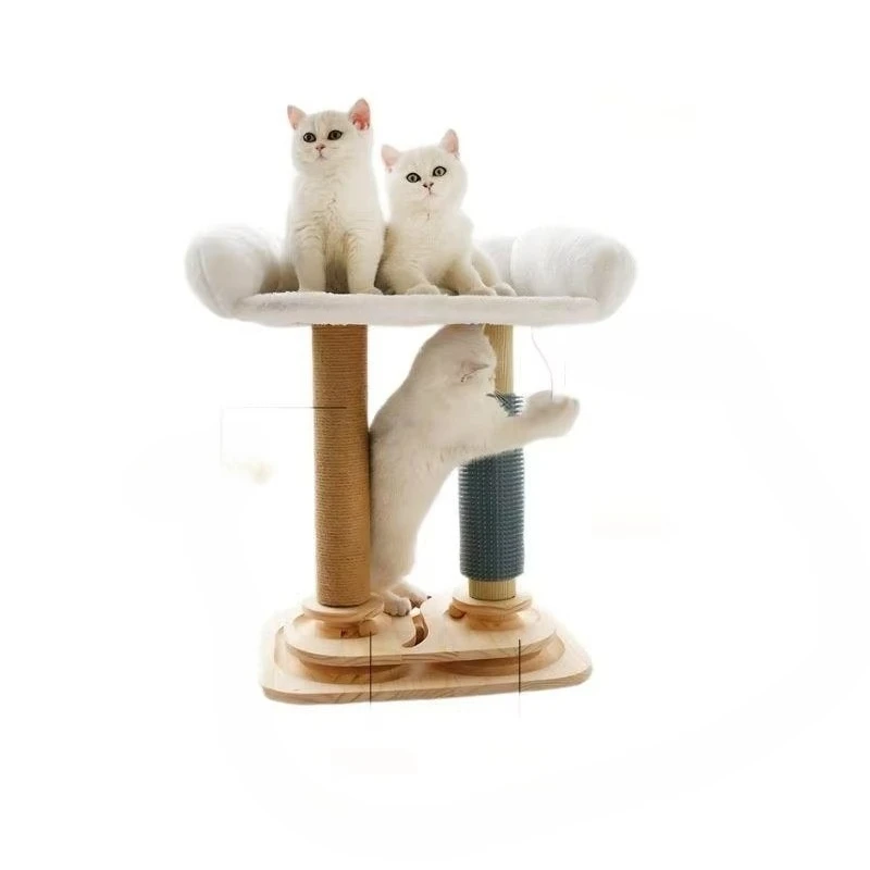 

Catnip Scratch After Kitten Toy - Interactive Self-Amusement Cat Climbing Structure