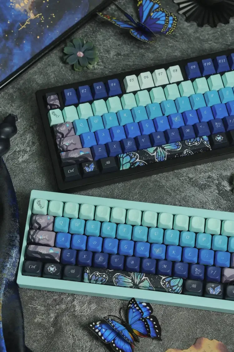 

Midsummer keycaps, original factory high spot, blue, mechanical keyboard