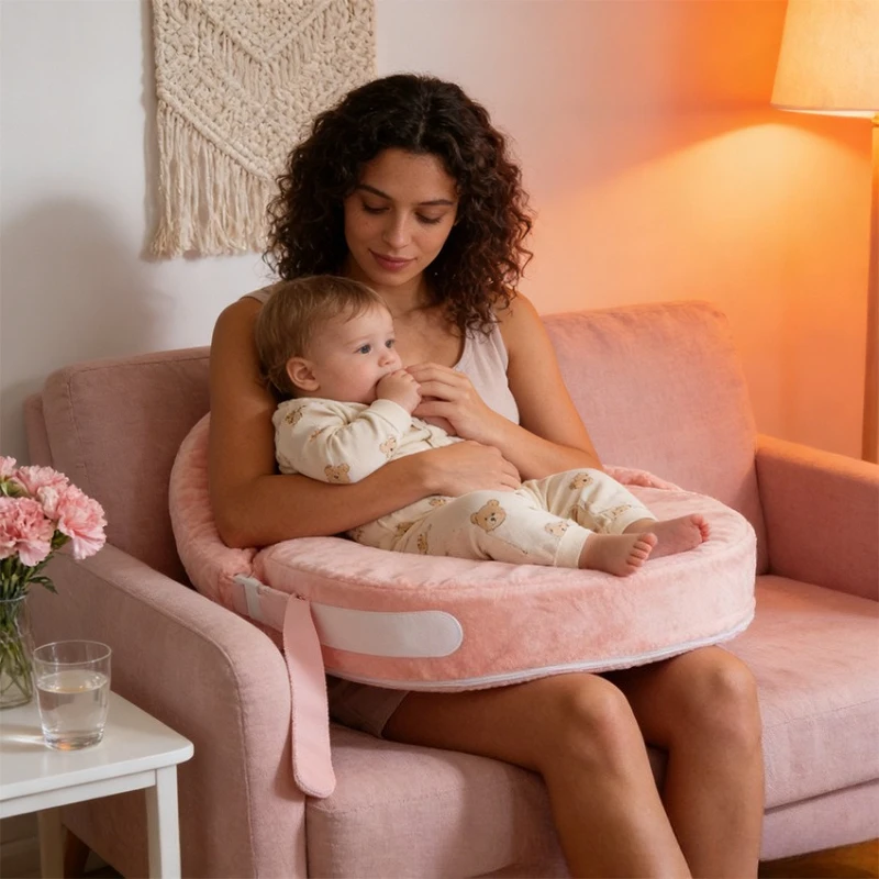 وسادة رضاعة متعددة الوظائف للم - مراجعة Baby Nursery Pillow وسعره