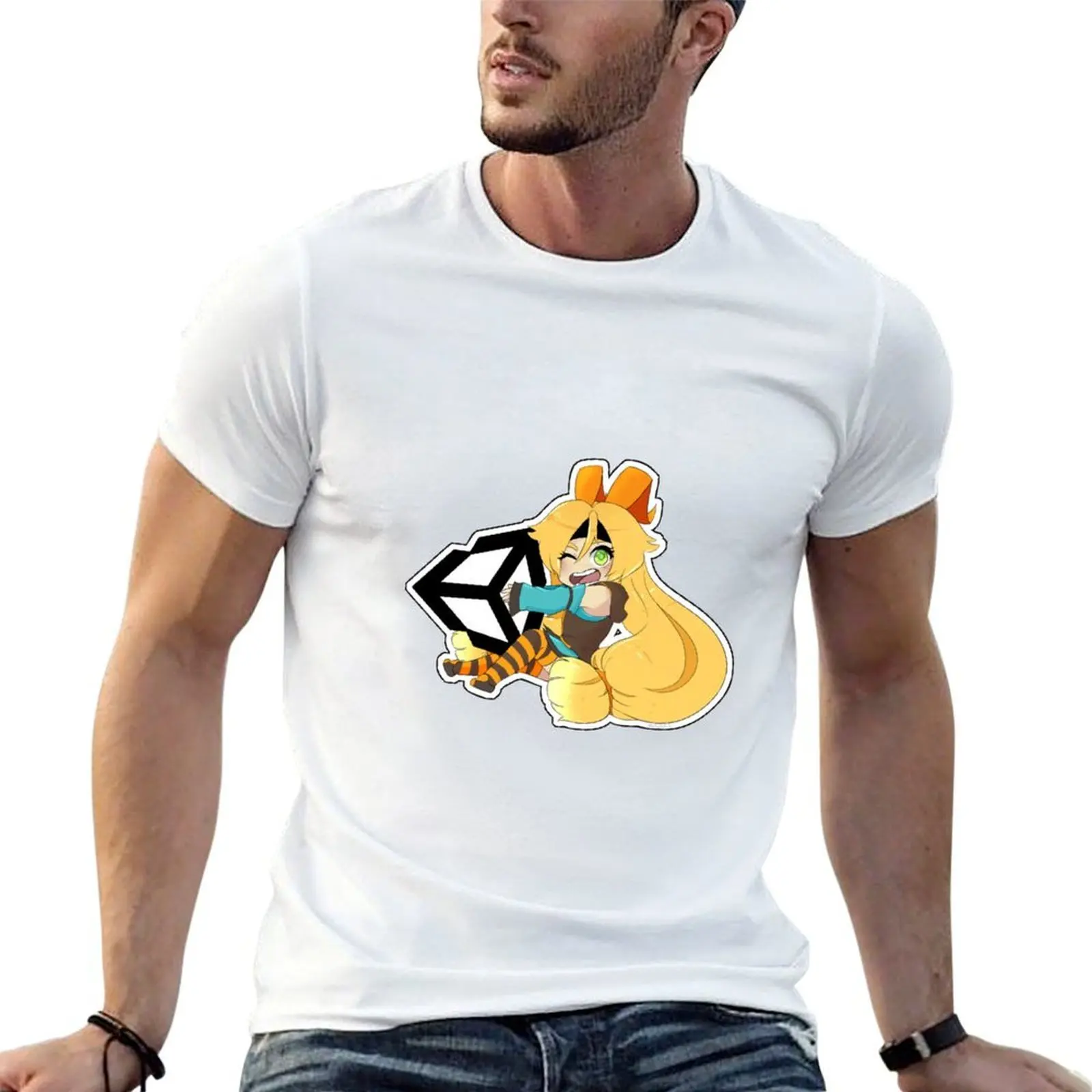 Unity Chan Mascot T-Shirt sublime gifts for boyfriend tshirts for men