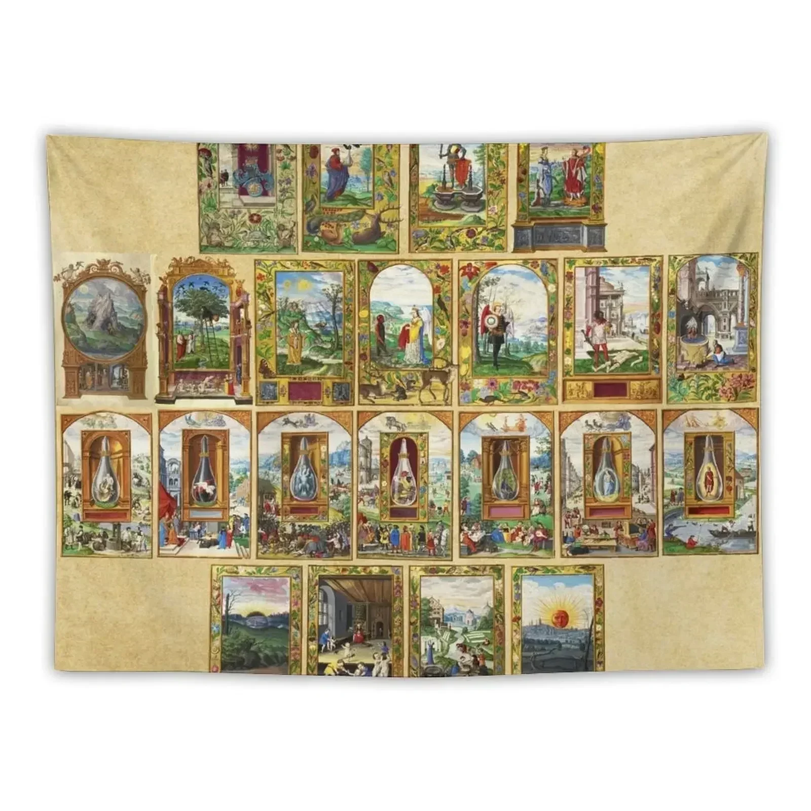 

Splendor Solis Tapestry Anime Decor Aesthetic Room Decor Tapestry