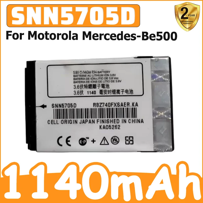 New Battery for VeriFone Bpk087New 1140mAh SNN5705B SNN5705C SNN5705D Battery for Motorola for Mercedes-Be500
