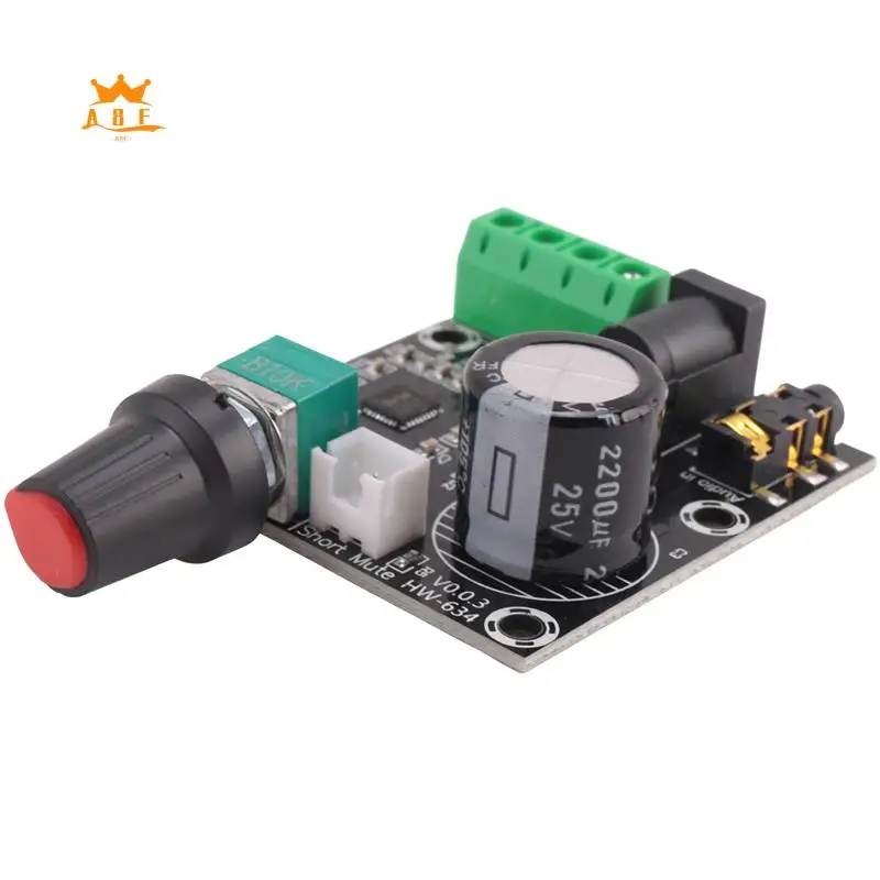 

A08E-PAM8610 Dual Channel DC 12V HD Pure Digital Audio Stereo Amplifier Board Class D 15W X 2 High Power Amplifier Module