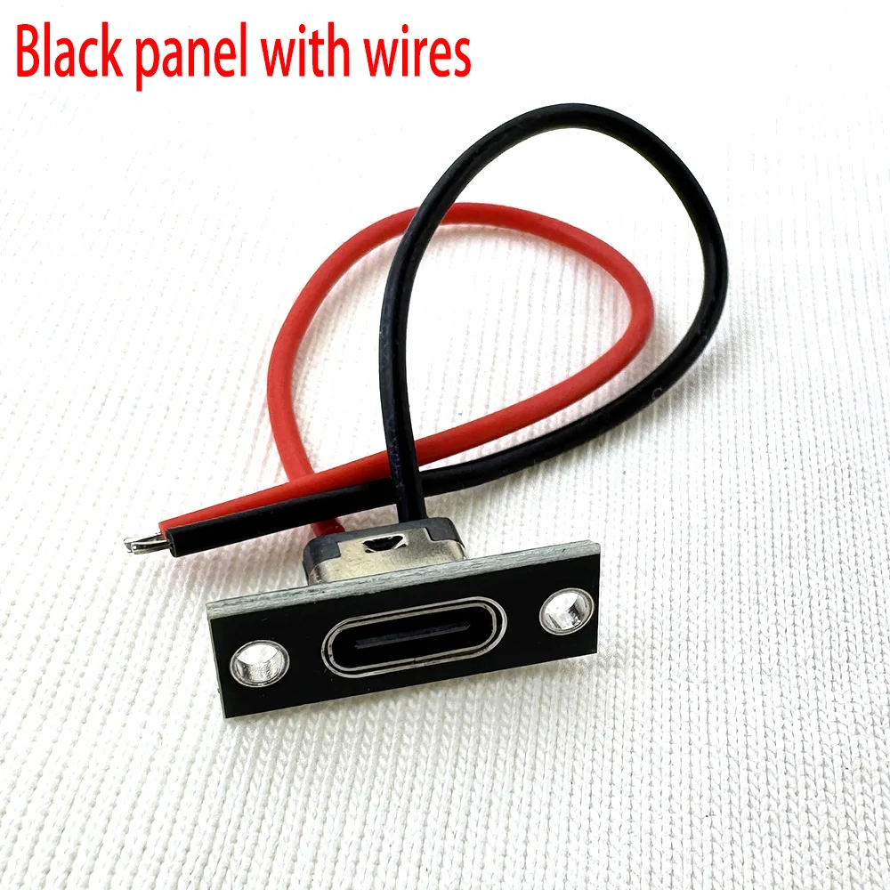 TYPE-C Female Head Charging2/4 Solder Joint Waterproof Belt Wire Electric Toothbrush Charging Stand Toy Instrument USB Connector