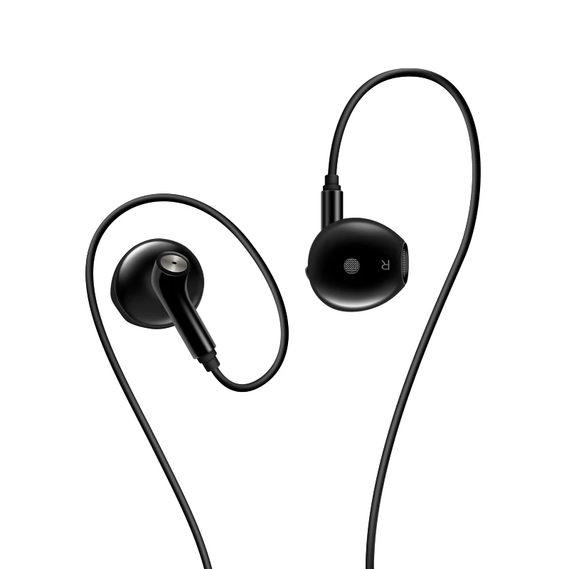 QianYun-Qian49 Auriculares intrauditivos HiFi, cabeza plana dinámica de graves de alta calidad, auriculares de 3,5 mm, originales