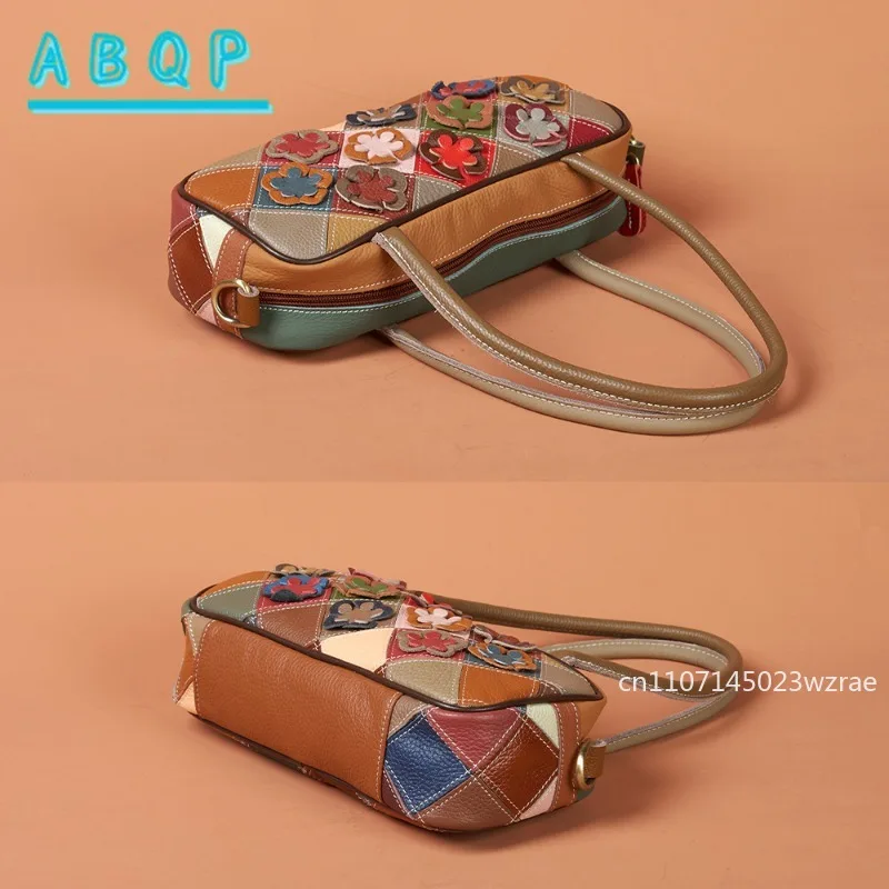 ABQP Neue frauen Schulter Tasche Blume Form Mode frauen Handtasche Große Kapazität Persönlichkeit Casual frauen Tasche Hohe qualität