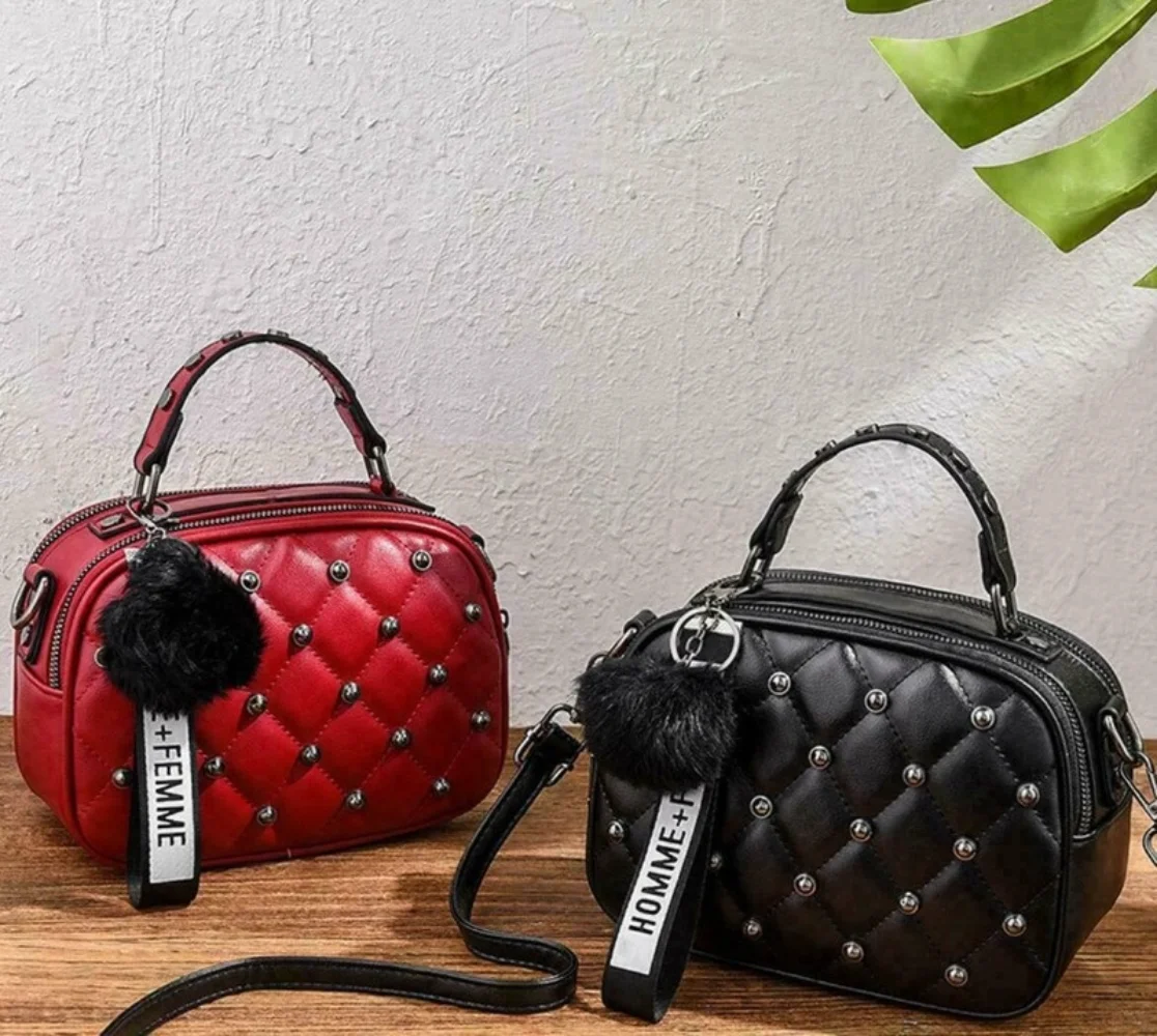 

2023 New Fashion Women 3-In-1 Messenger Bag Set Luxury Chain Shoulder Crossbody Bags Diamond Lattice Purses and Handbag