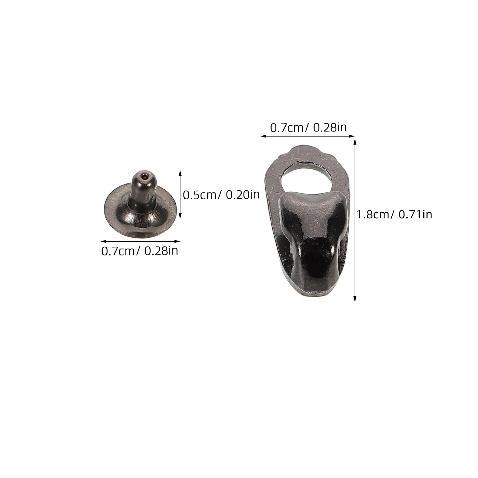 20Pcs Robust Metal Lace Fitting Kit for Hiking Boots Shoes Repair Outdoor Camping Footwear Easy Install No Tools Required Boot