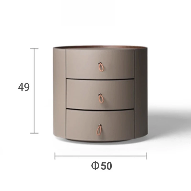 طاولات ليلية بسيطة على الطراز الإيطالي لغرفة المعيشة وغرفة النوم وتصميم الفندق منضدة أثاث منزلي متقدم Mesita De Noche Lsctg #6