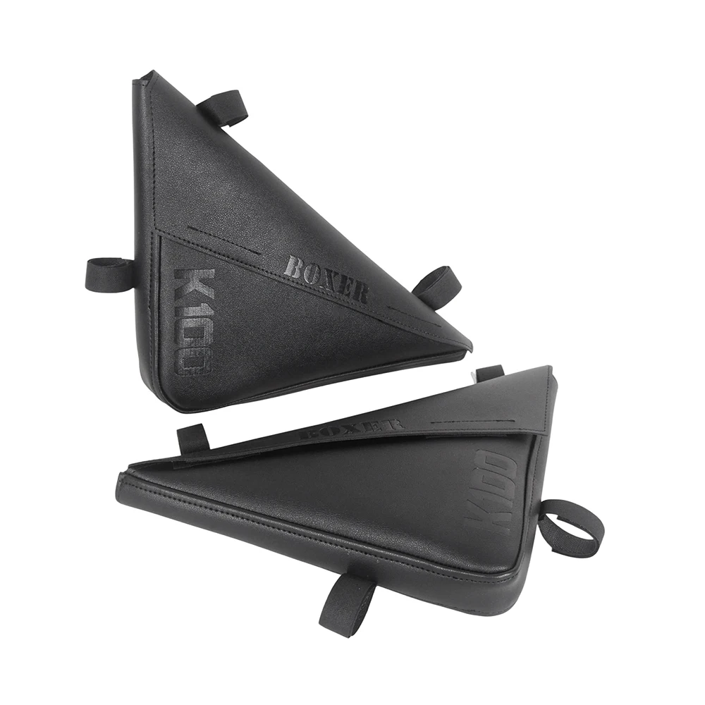 MOTO4U для BMW K100 K75, треугольная коническая боковая сумка, мотоциклетная сумка, седло, боковые сумки, сумка из искусственной кожи, аксессуары для инструментов