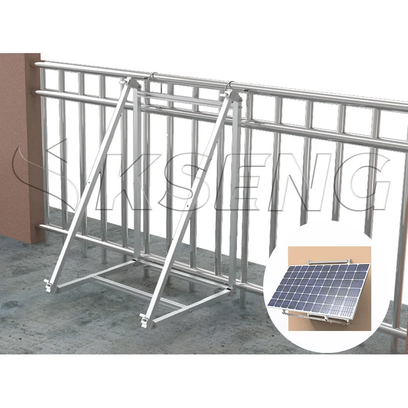 Complete Home Solar Power System Solar Kit On Grid With Micro Inverter And Solar Panel Adjustable Mounting Brackets