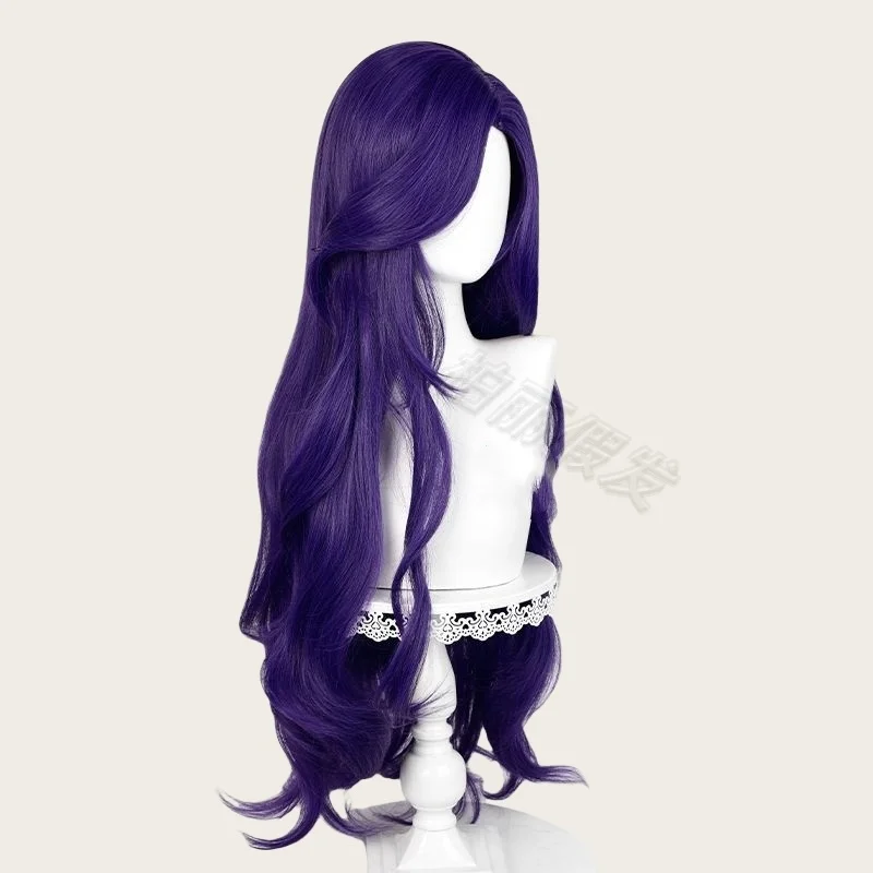 بيريل ماي ليتل بوني روي روي أنثروبومورفزم كوس شعر مستعار طويل مجعد رقيق أرجواني طويل مجعد #2