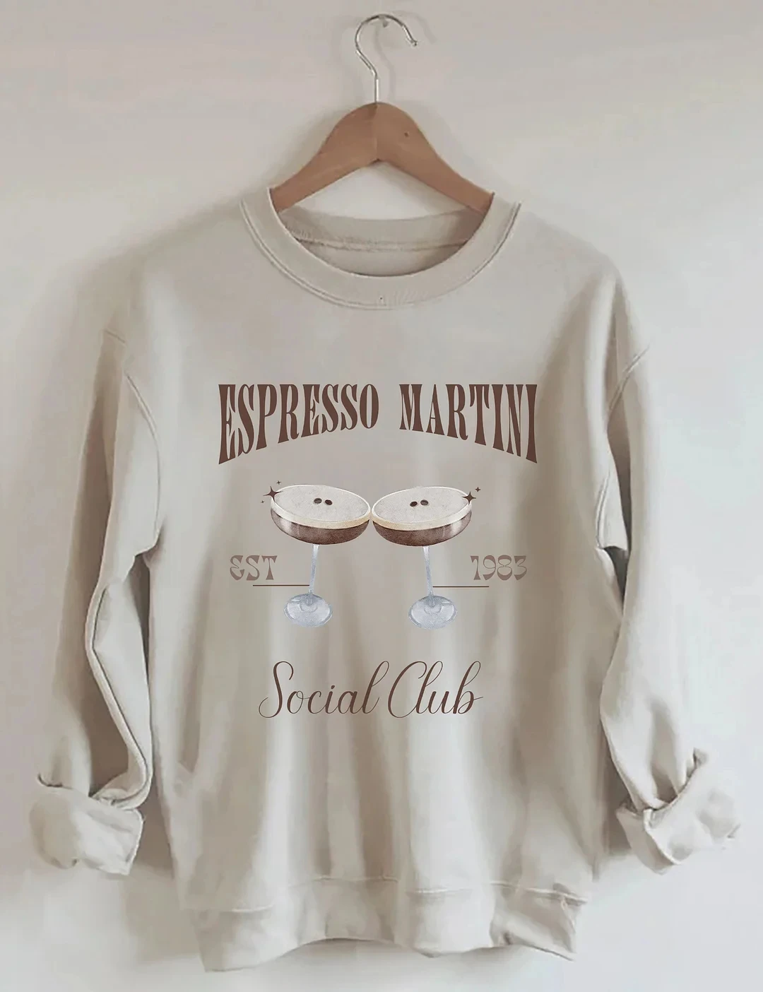 Rheaclots Espresso Martini Long Sleeves Sweatshirt