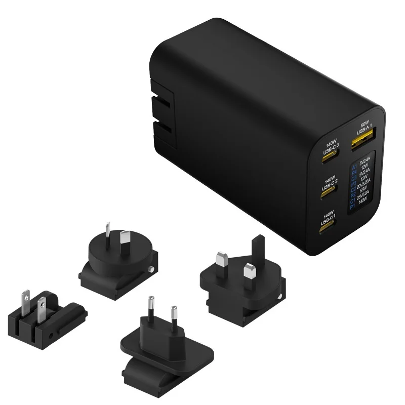 Weltweit kleinstes 300w gan Ladegerät pd3.0 usb c 3,1 w für MacBook Laptop pd 140w intelligentes Verteiler buch 100 Stück
