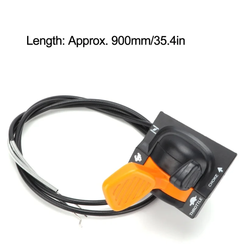 Throttle Choke Lever With Cable AM140333 Replacement For John Deere X305R X310 X530 X300 X300R X304