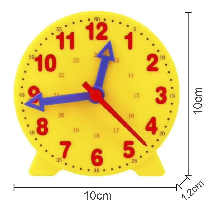 Kinder Montessori Uhr Pädagogisches Spielzeug Stunde Minute Sekunde Erkenntnis Passenden Puzzle Spielzeug Kinder Frühen Vorschul Lehrmittel – Detail 19