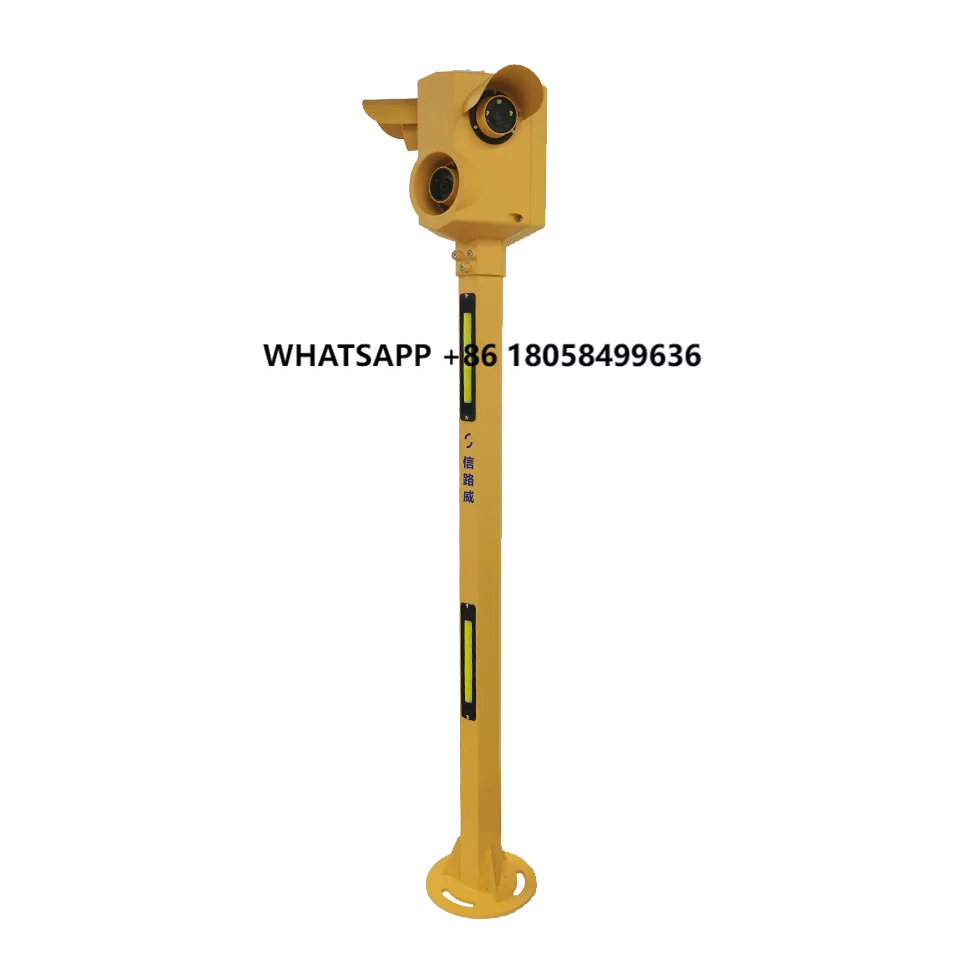 Artificial Intelligence Vehicle Detection Cameras Multi-lane Free Flow Toll System Electronic Toll Road Safety Monitoring