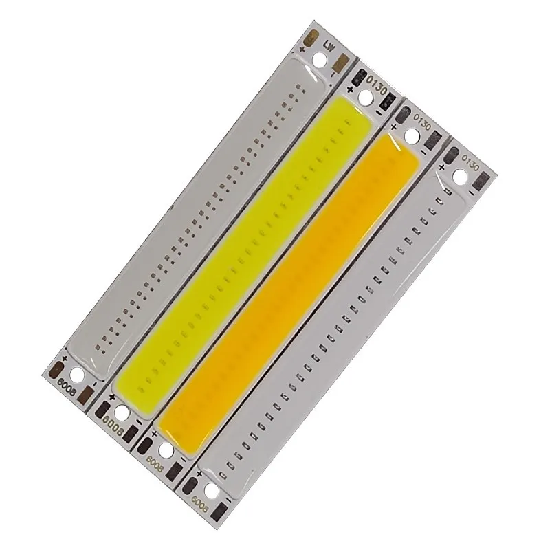 2-10PCS 60*8mm 3W COB LED Chips Panel  3V 6V DIY Bar Red blue green white Matrix On Lighting For Led Source Strip Chip Lamp