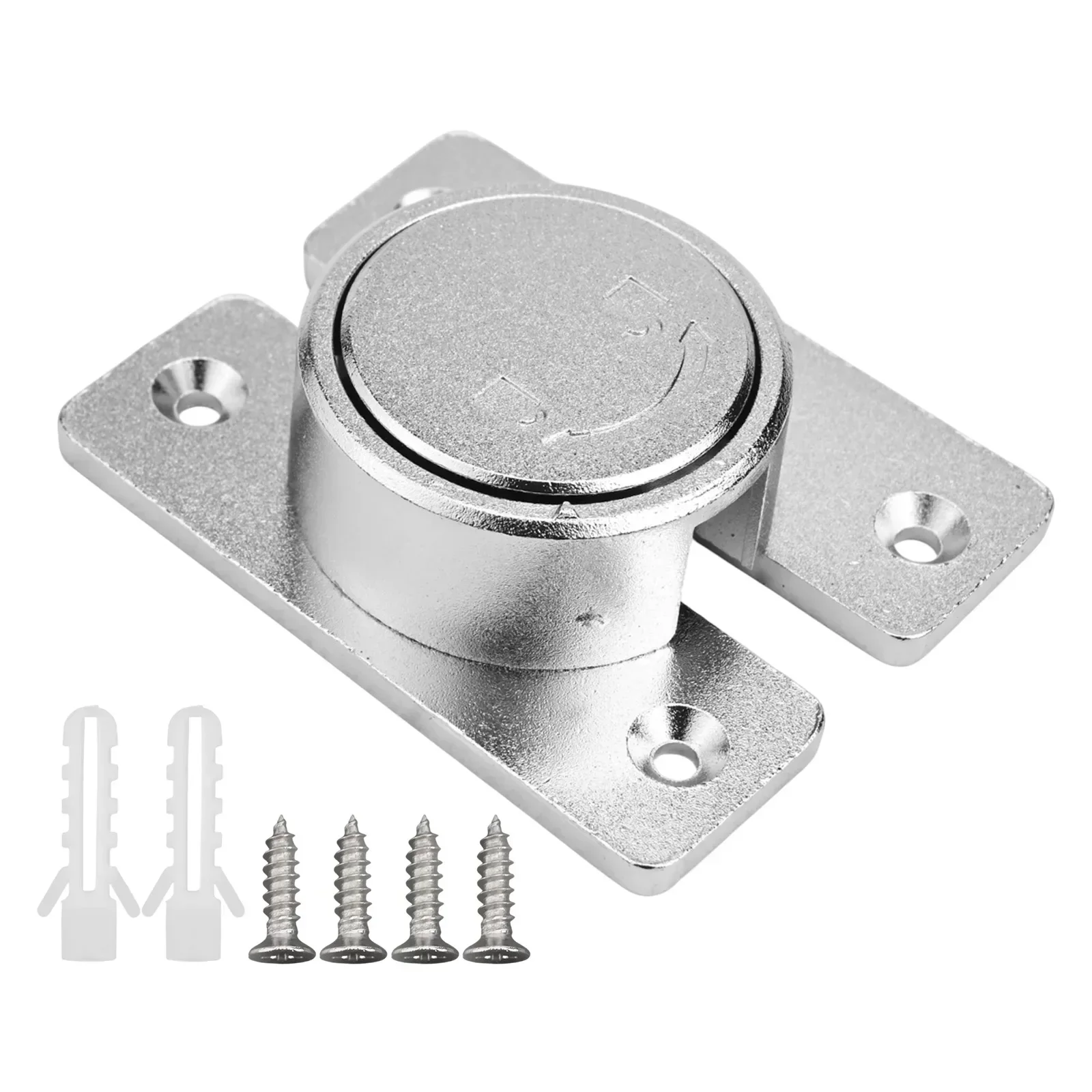 

Multifunctional Zinc Alloy Rotating Lock For Secure And Stylish Door And Sash Sliding Door Fixing Buckle Building Hardware