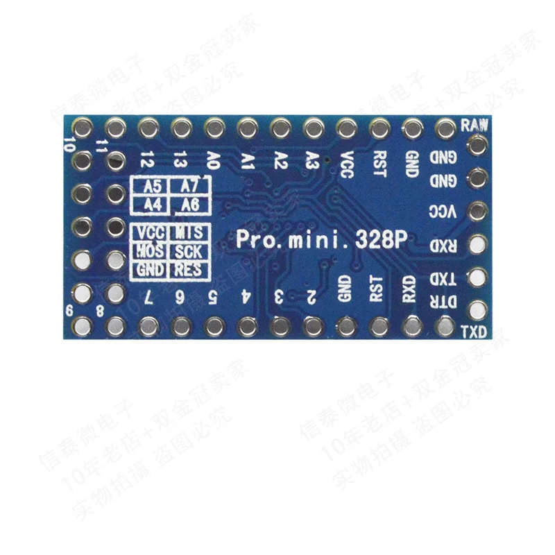 ใหม่ Pro Mini ปรับปรุงรุ่น ATMEGA328P 5V/16M อิเล็กทรอนิกส์บล็อกตัวต่อ