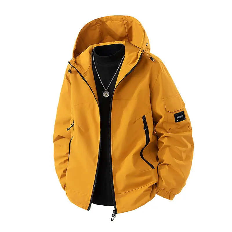 

CHRLCK Men Women's Hiking Jackets Waterproof Spring Autumn Fashion Windbreakers Camping Climbing Fishing Outdoor Coats Unisex