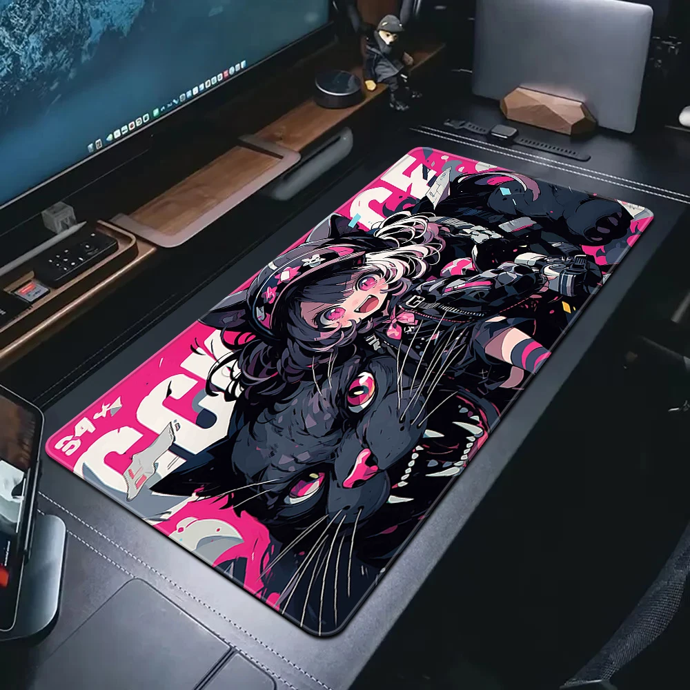 Kawaii Mousepad Computer XXL MousePads Keyboard Pad Mouse Mat Anime Girls Gamer Soft Office Carpet Table Mat Desktop Mouse Pad