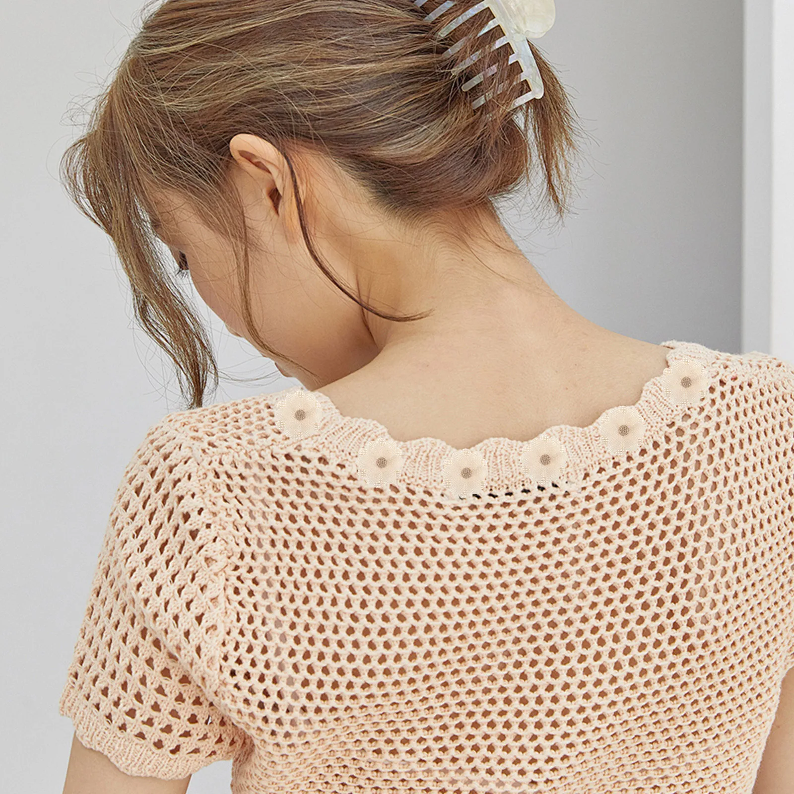 

10Pcs Handmade Burlap Flowers Rustic Lotus Fabric Floral Clothing Accessories Wedding Party Christmas Decoration