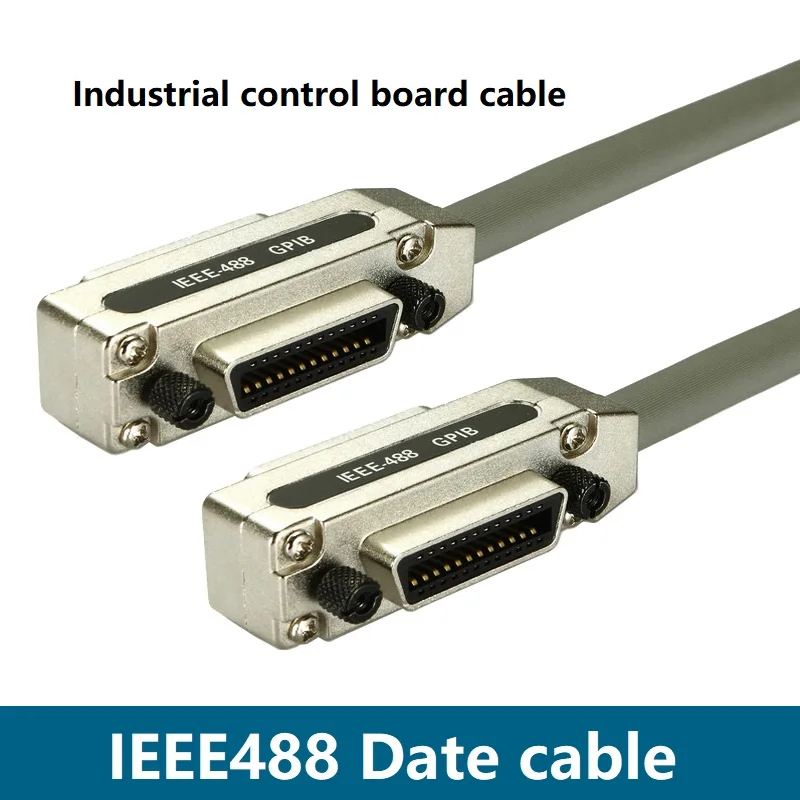 IEEE488 data cable industrial control motherboard connection cable GPIB transmission cable 1m/1.5m/2m/3m/5m/10 m