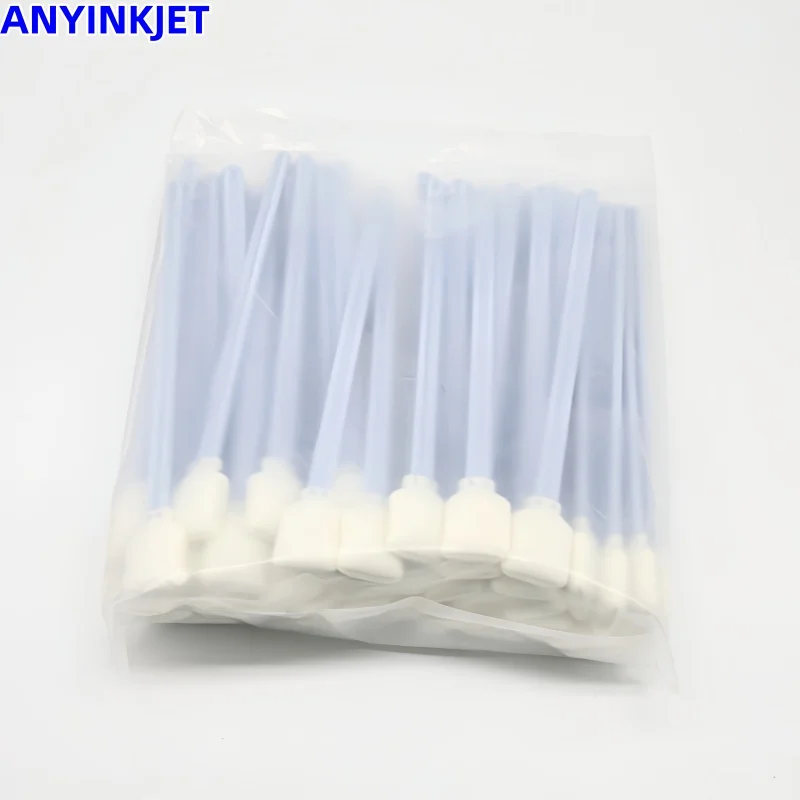 for CIJ printer head printhead Clean Sponge Non‑woven Swab stick For Videojet Domino Linx Citronix Imaje Leibinge printer
