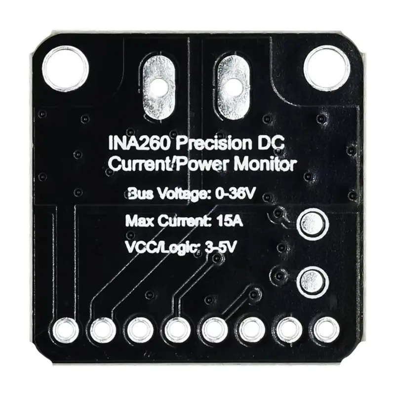 DT51 INA260 Voltage Current Power Sensor Module Monitoring Circuit Board High or Low Side Bidirectional for I2C